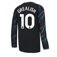 Billiga Manchester City Jack Grealish #10 Tredje fotbollskläder 2023-24 Långärmad